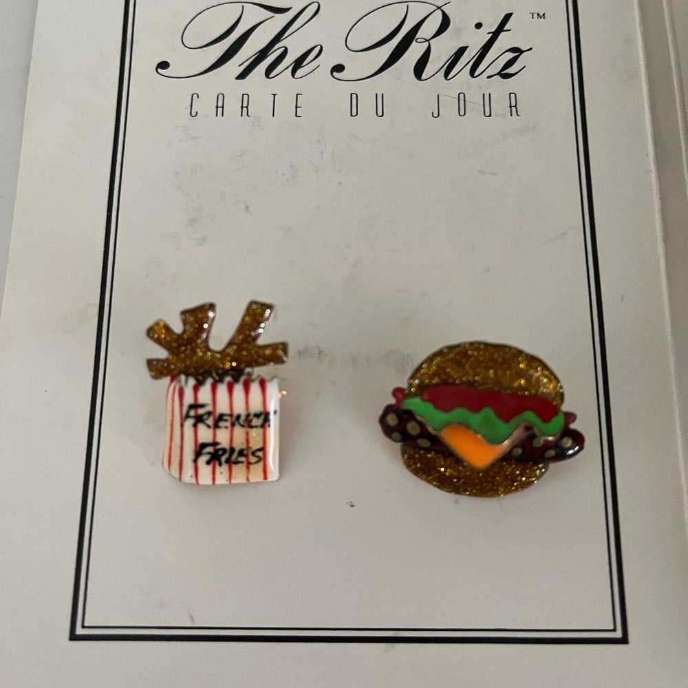 Authentic Snack at the Ritz Earrings